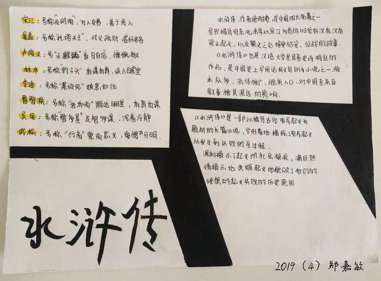 9409作者:郑嘉敏,介绍:在这本书中,我看到了梁山好汉的忠义,看到了朝廷的黑暗,看到了奸臣的阴险,看到了皇帝的昏庸无能。一时,心中难以平静。