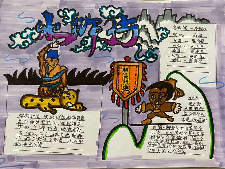 9702作者:徐申昌,介绍:尝几时,我迷上了《水浒传》,书中栩栩如生的人物令我如痴如醉,梁山泊上一百零八绿林好汉可赞可叹。若忆其中最令我着迷的便是醉酒后空手吊打吊睛白额虎的武二郎武松;坐挥手下十万禁军的林冲。每当读起,总会因为动人心弦的故事情节惊心动魄。这时的我,长大些了,翻开久违的书页,伴着书香静静回味......