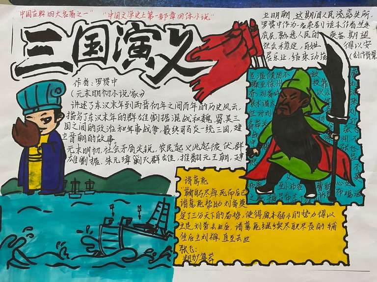 9709作者:章常哿,介绍:孩提时,总是吵着嚷着要听父亲谈论三国,在我的记忆里,三国总是充满着无限乐趣,依稀记起,夏日的夜里,蝉永不休止地喧嗓,热恋的晚风揩过滚烫面颊,我倚靠父亲肩旁,父亲曾说,三国分分合合,正如我们头上那多星星。父亲总是不厌其烦地为我讲有趣情节,而一则的我津津有味地听着,父亲口中,鞠躬尽瘁,死而后已的诸葛亮,不停舞着青龙斩月刀的关羽。我深深陶醉在其中,以至于走了神,犯了困。